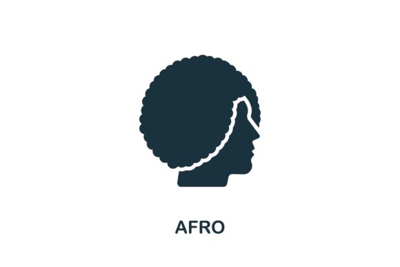 Afro Icon: A Versatile Design Element for Creative and Professional Projects
