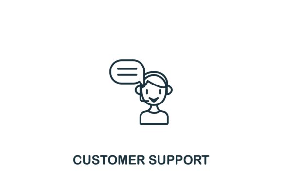 Enhancing Digital Communication with Customer Support Symbols and Icons