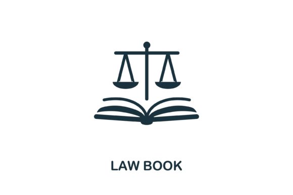 Law Book Icon: Enhancing Visual Communication in Design Projects