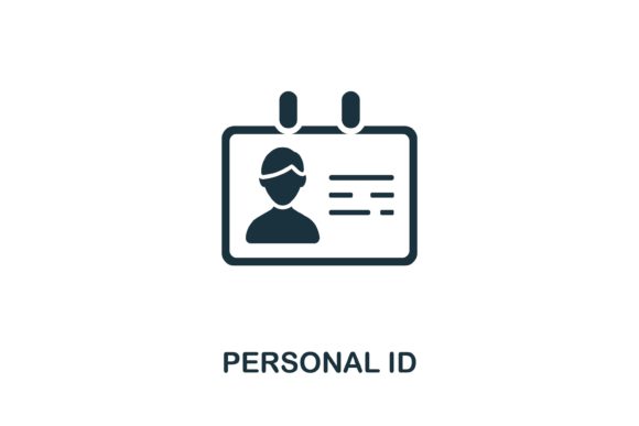 Personal Id Icon: A Versatile Design Asset for Digital Identity and Branding