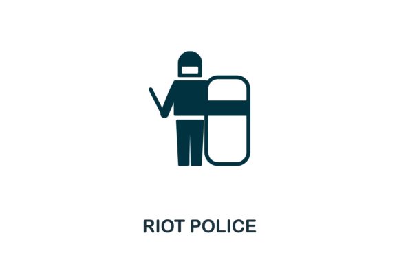 Riot Police Icon: A Powerful Visual Tool for Modern Design Projects